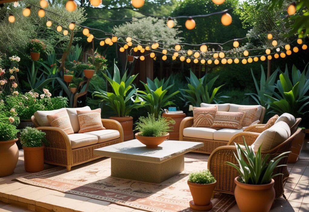 How to Create a Cozy Outdoor Living Room