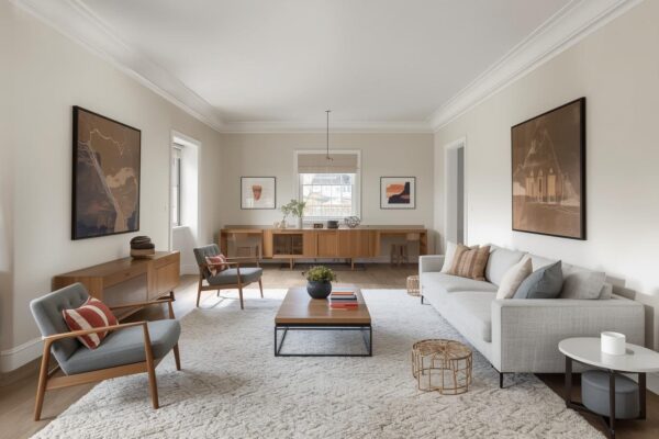 how to arrange furniture in a long narrow living room